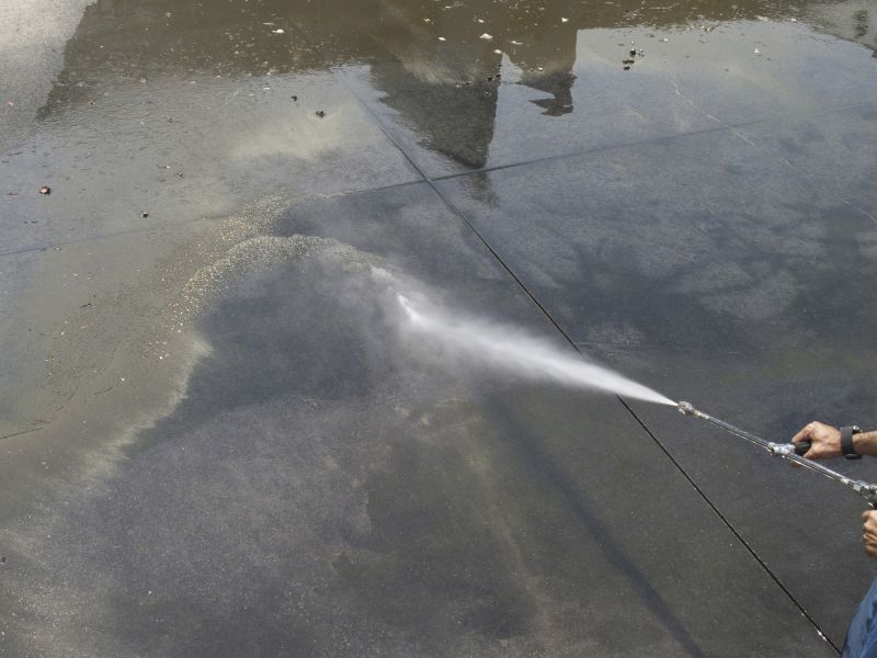 Spring Concrete Cleaning