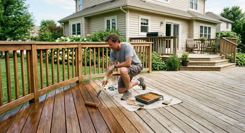 Concrete Deck Sealing in Bellevue, WA