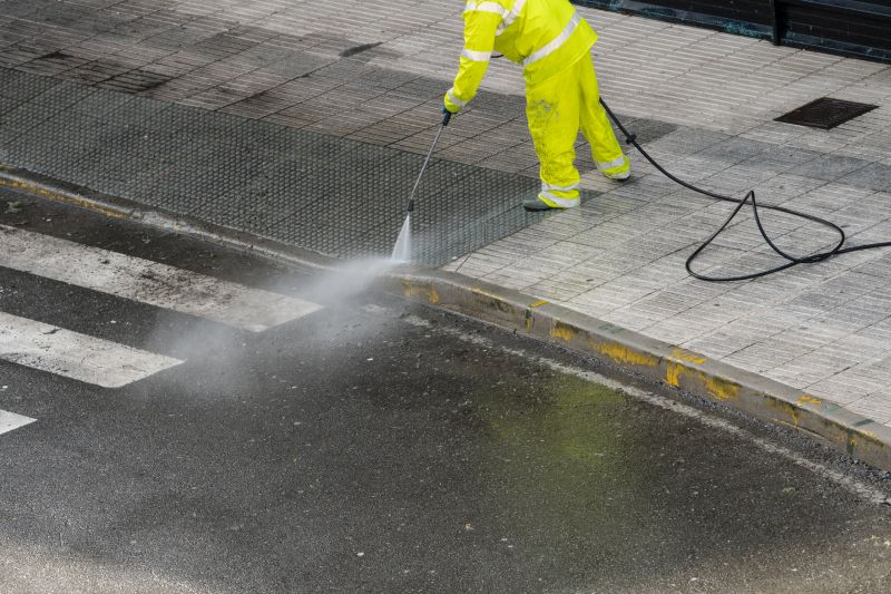 Parking Lot Powerwashing